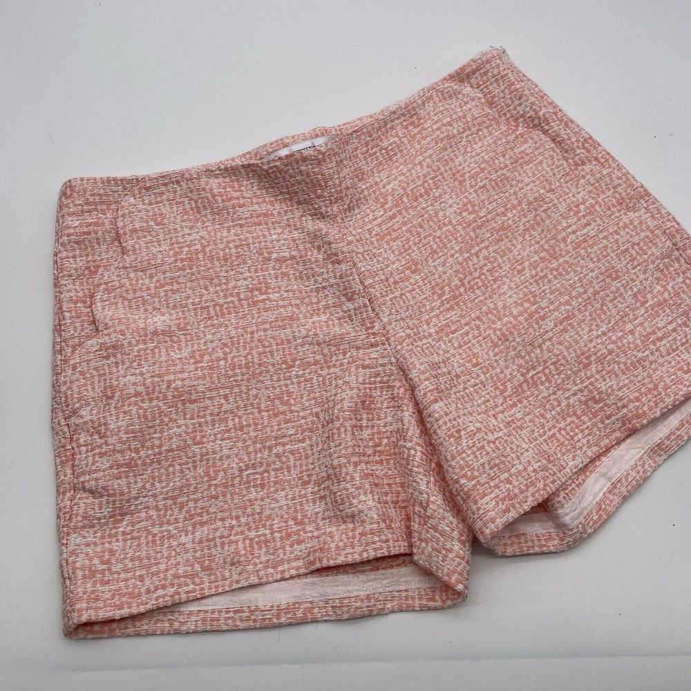 Southern Tide Womens 4" Chino Short Peach White Polyester Blend